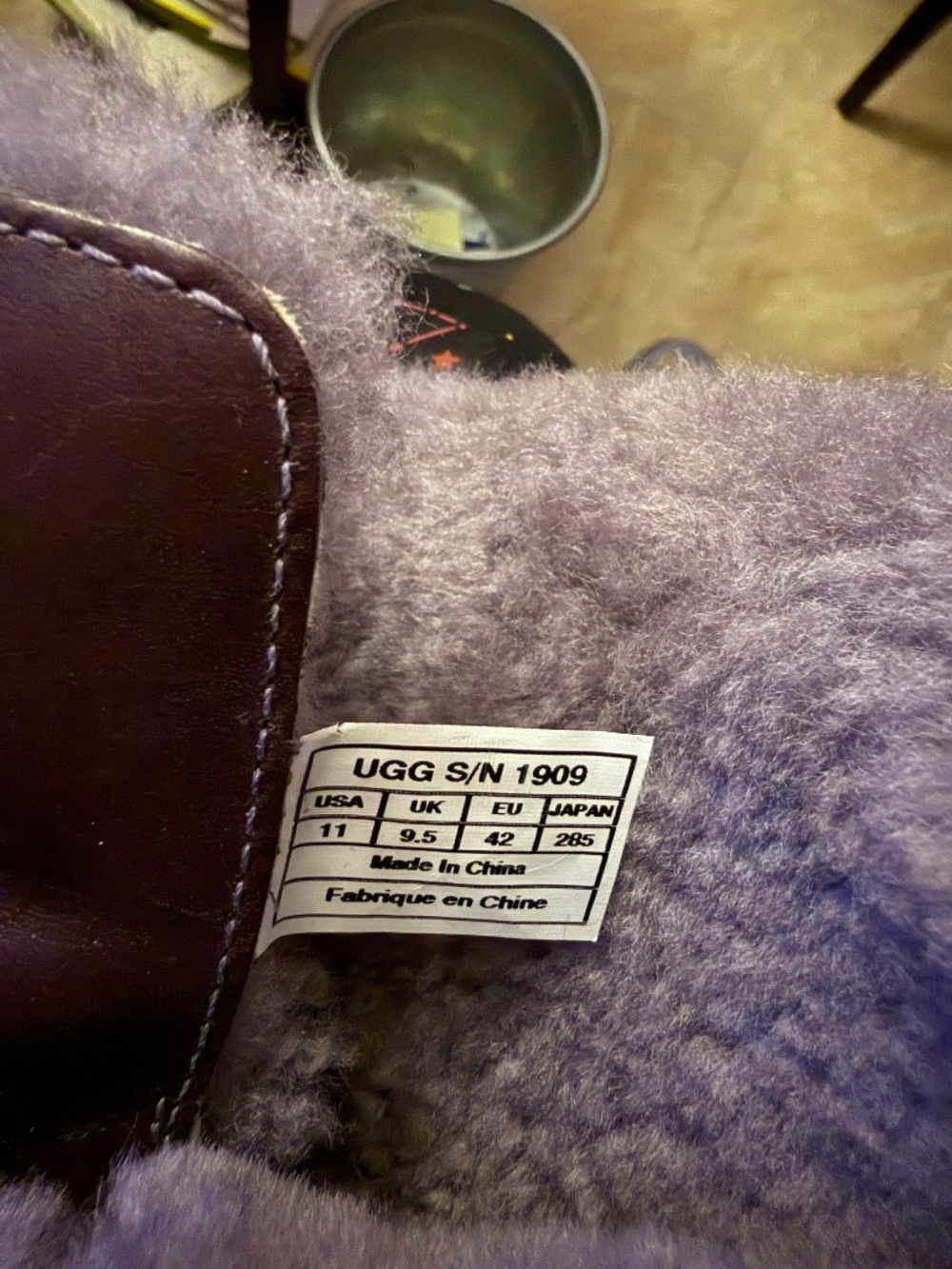 UGG Adirondack Waterproof Winter Boots Women’s 11 Wide Vibram Sole Shearling - Picture 9 of 16